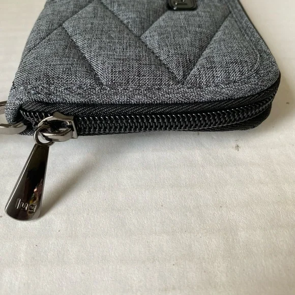 Lug Rodeo 2 Wallet Wristlet Heather Grey New - Picture 10 of 16